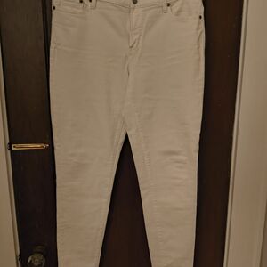 J. Crew Cream Jeans